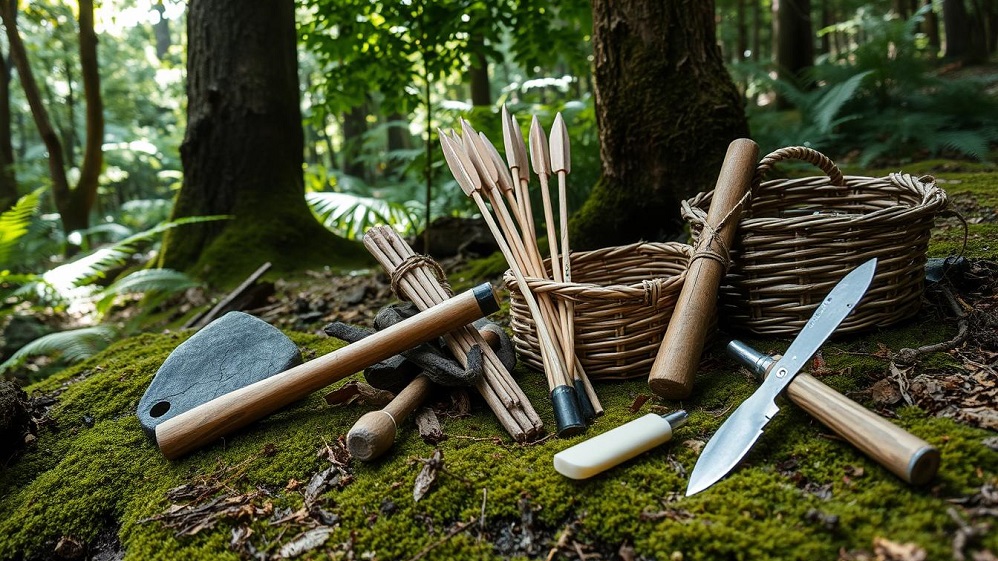 Δημιουργία εργαλείων με φυσικά υλικά